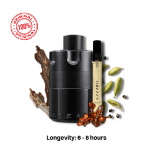 Azzaro The Most Wanted perfume decant - warm caramel cardamom bestseller